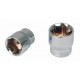 1/2" CHROME+ šešiakampė galvutė 27mm, KS Tools