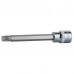 Antgalis galvutė ilgai Torx 1/2" CHROMEplus,on hang tag T27, KS Tools