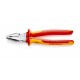 Didelės kirpimo jėgos kombinuotos replės VDE 225mm, Knipex