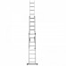 Kopėčios universalios 3x8 pakopos 2,27/5,12m, Ecomax