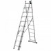 Kopėčios universalios EMX 3x10 pakopos 2,83/6,80m, Ecomax
