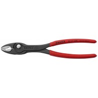Replės šoniniam ir priekiniam sukimui TwinGrip® 200mm, Knipex