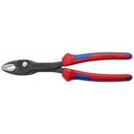 Replės šoniniam ir priekiniam sukimui TwinGrip® 200mm, Knipex