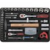 Universalus įrankių komplektas 1/4"+1/2" 127 vnt, KS Tools