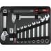 Universalus įrankių komplektas 1/4"+1/2" 127 vnt, KS Tools