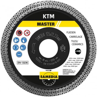 Deim. dis. „SAMEDIA" KTM 125x22,2/1,4 mm