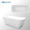Akmens Masės Vonia Balteco Como 169x74x63 Laisvai Statoma