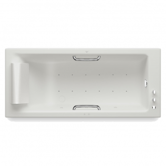 Masažinė Vonia ARMANI Roca Air Off-white 180x80 cm. Matinė