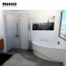 Masažinė Vonia RIHO NEO Flow 140x140 cm.