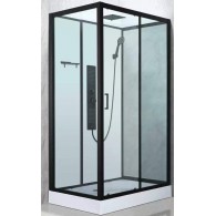 Dušo kabina Verona R18 100x80 grey