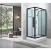 Dušo kabina Verona R18 100x80 grey